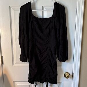 Wild Fable Black Rayon Dress — Size Large — Target